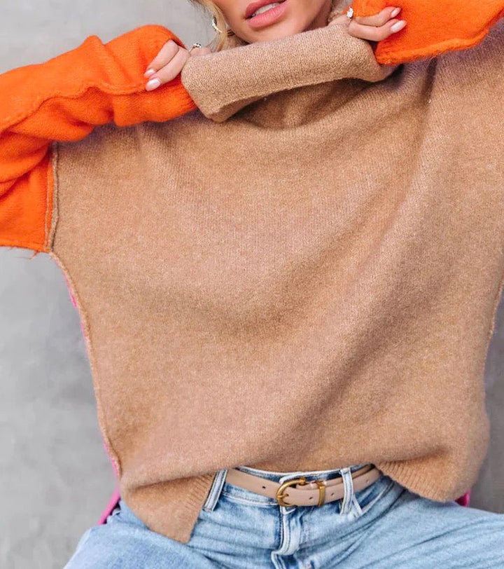Drune | Schöner Colorblock Pullover