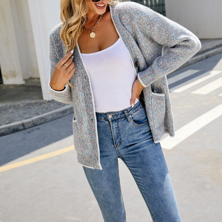 Drune | Weiche Strickstrickjacke für Alltag