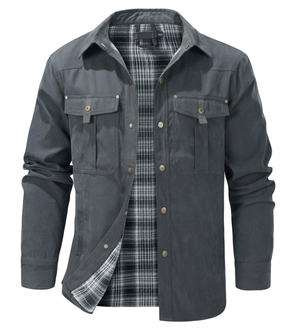Drune | Rover Jacke Aus Flanell