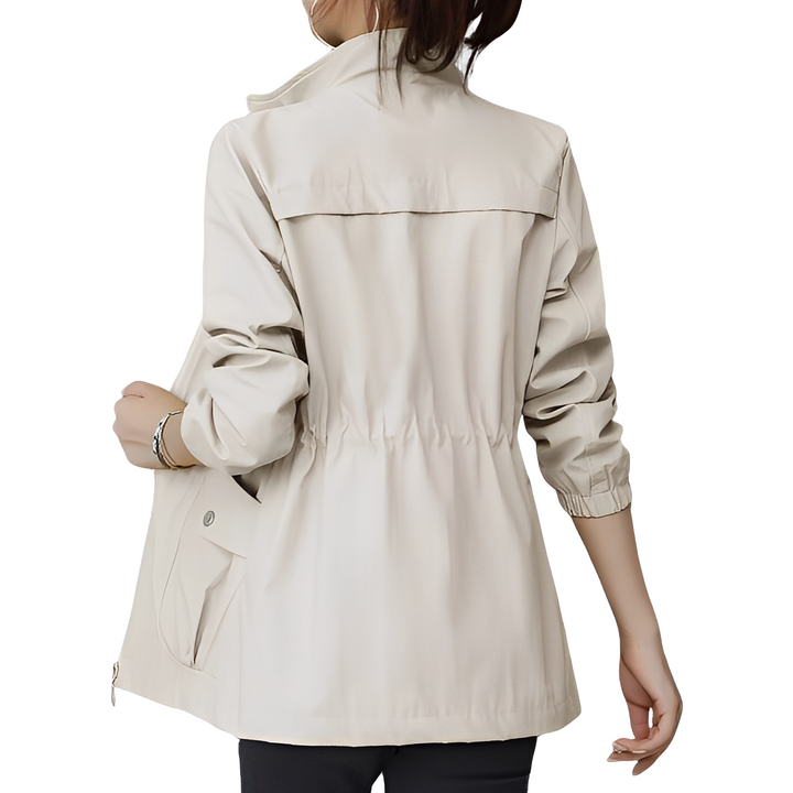 Drune | Stylische Jacke mit verstellbarem Bund für Frauen