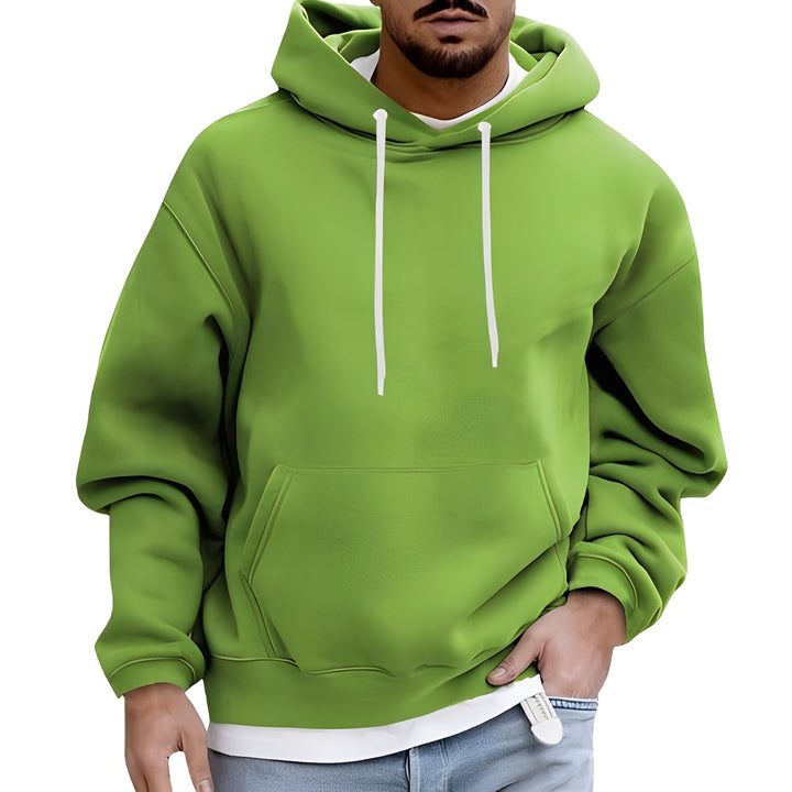 Drune | Lässiger Hoodie mit Tasche für Männer