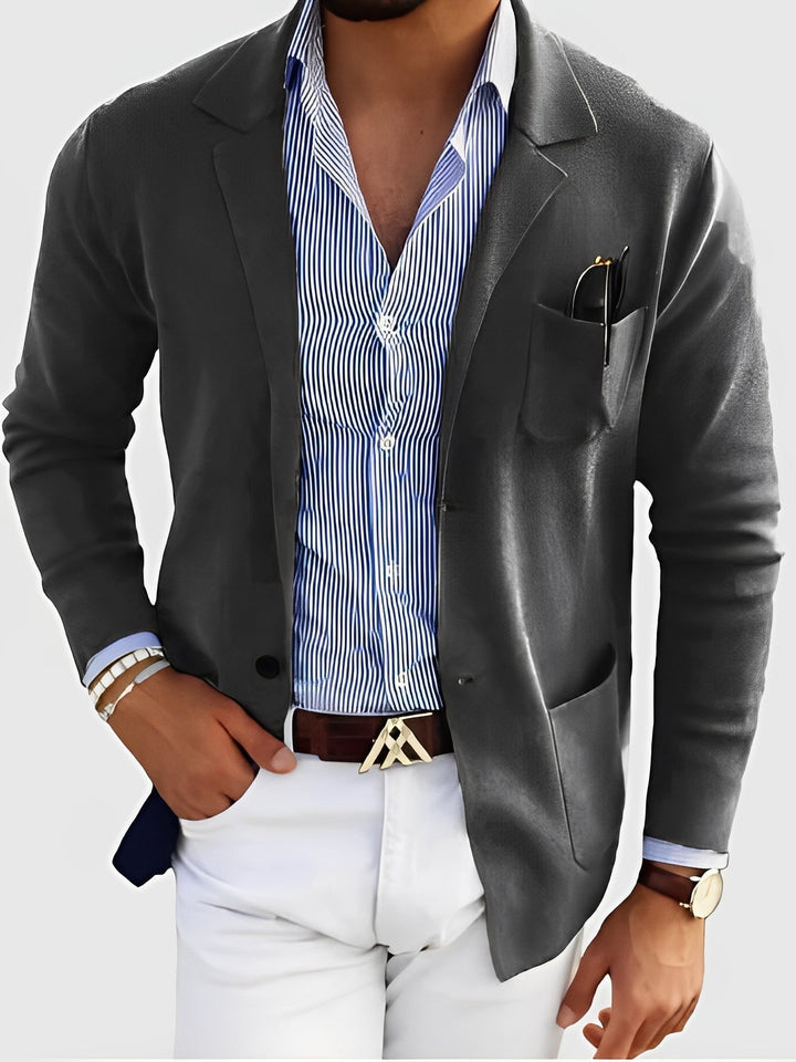 Drune | Eleganter Blazer mit Taschen für Männer