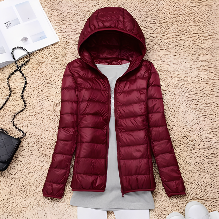 Drune | Bequeme, schmal geschnittene Damen-Daunenjacke