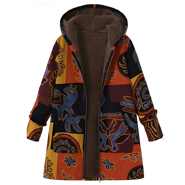 Drune | Vintage-Jacke mit Muster für Damen