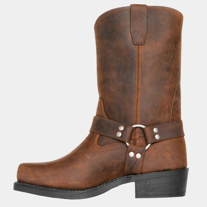 Drune | Robuste Cowboystiefel Vintage-Look für Abenteuer