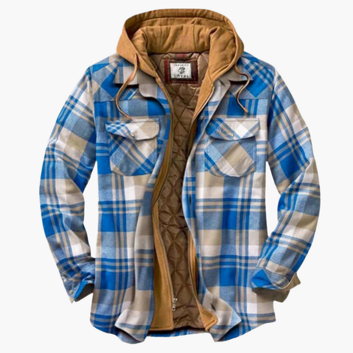 Drune | Freizeitjacke im Holzfäller-Stil mit Kapuze - Zeitlos & Warm für Outdoor und Alltag