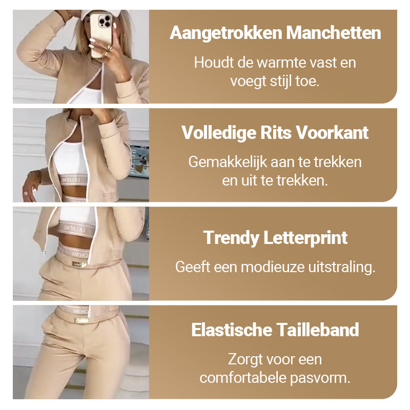 Drune | Luxuriös 3 Teiliges Trainingssatz