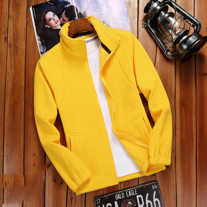 Drune | Fleecejacke Damen Reißverschluss-Fleece mit Stehkragen