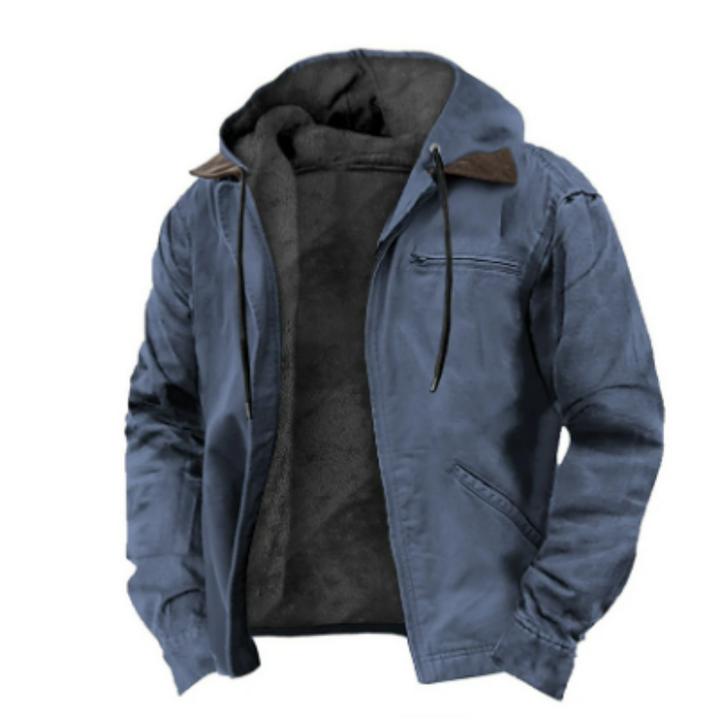 Drune | Herren Kapuzen Freizeitjacke - Mit Reißverschluss