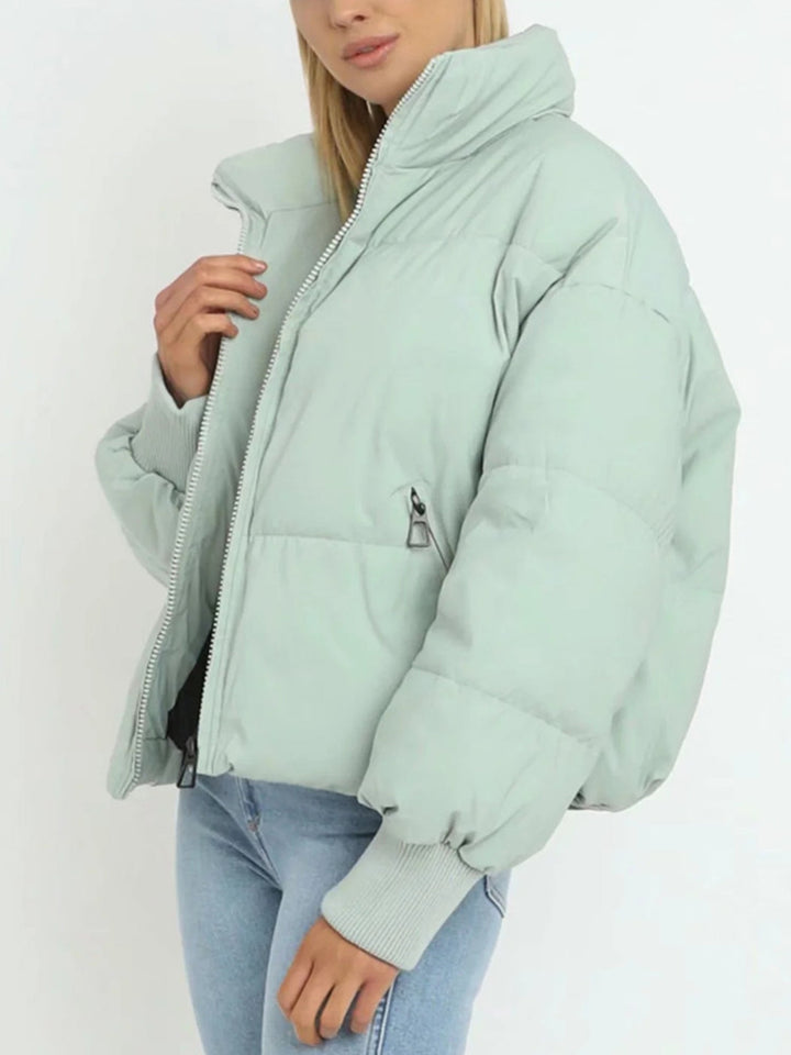 Drune | Kurze Pufferjacke Mit Reißverschluss - Reißverschluss