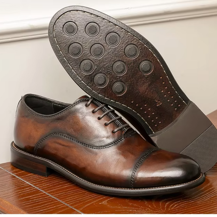 Drune | Elegante Leder Herrenschuhe Mit Schnürung Und Klassischem Design