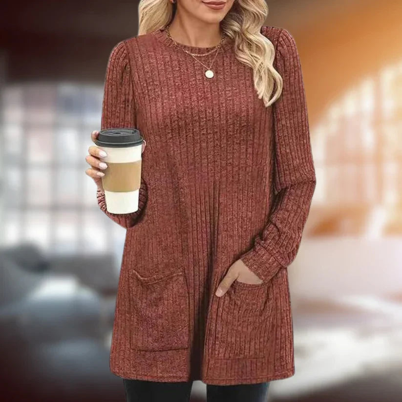 Drune | Eleganter Pullover mit Fronttaschen
