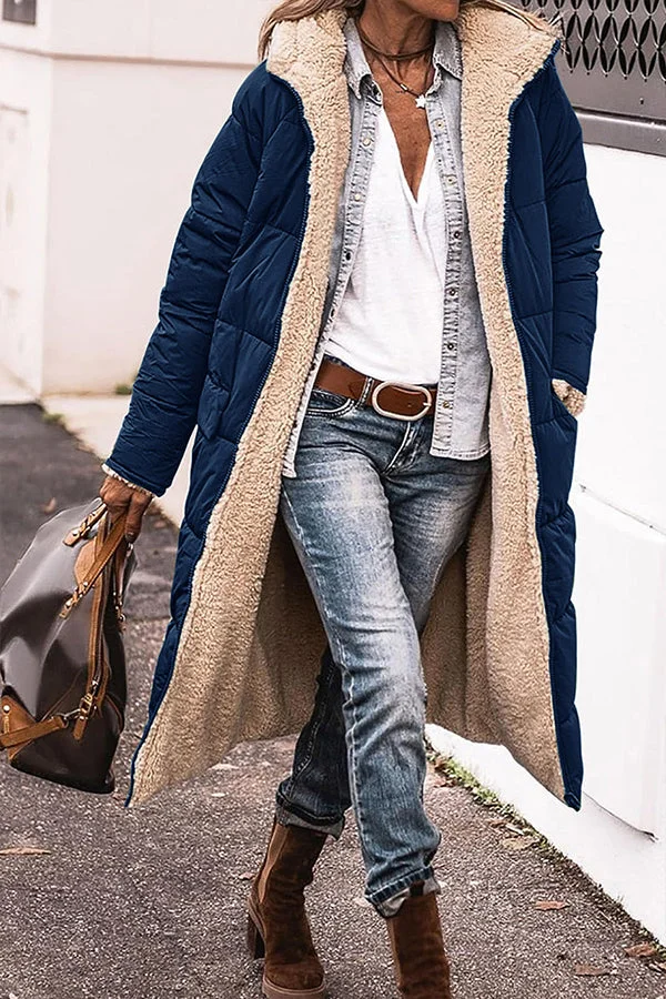 Drune | Trendige Jacke mit Kapuze und Betontem Kragen