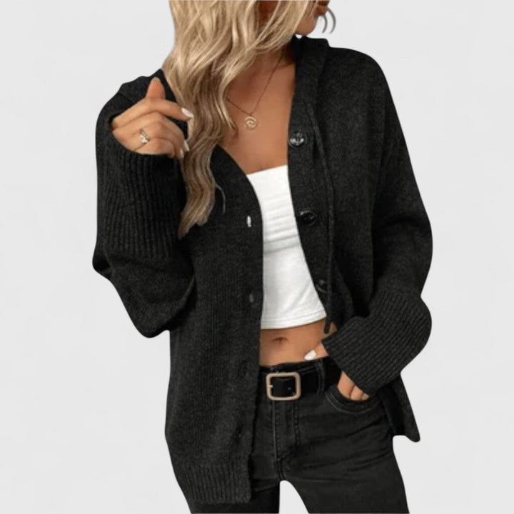 Drune | Klassischer Cardigan mit Knöpfen