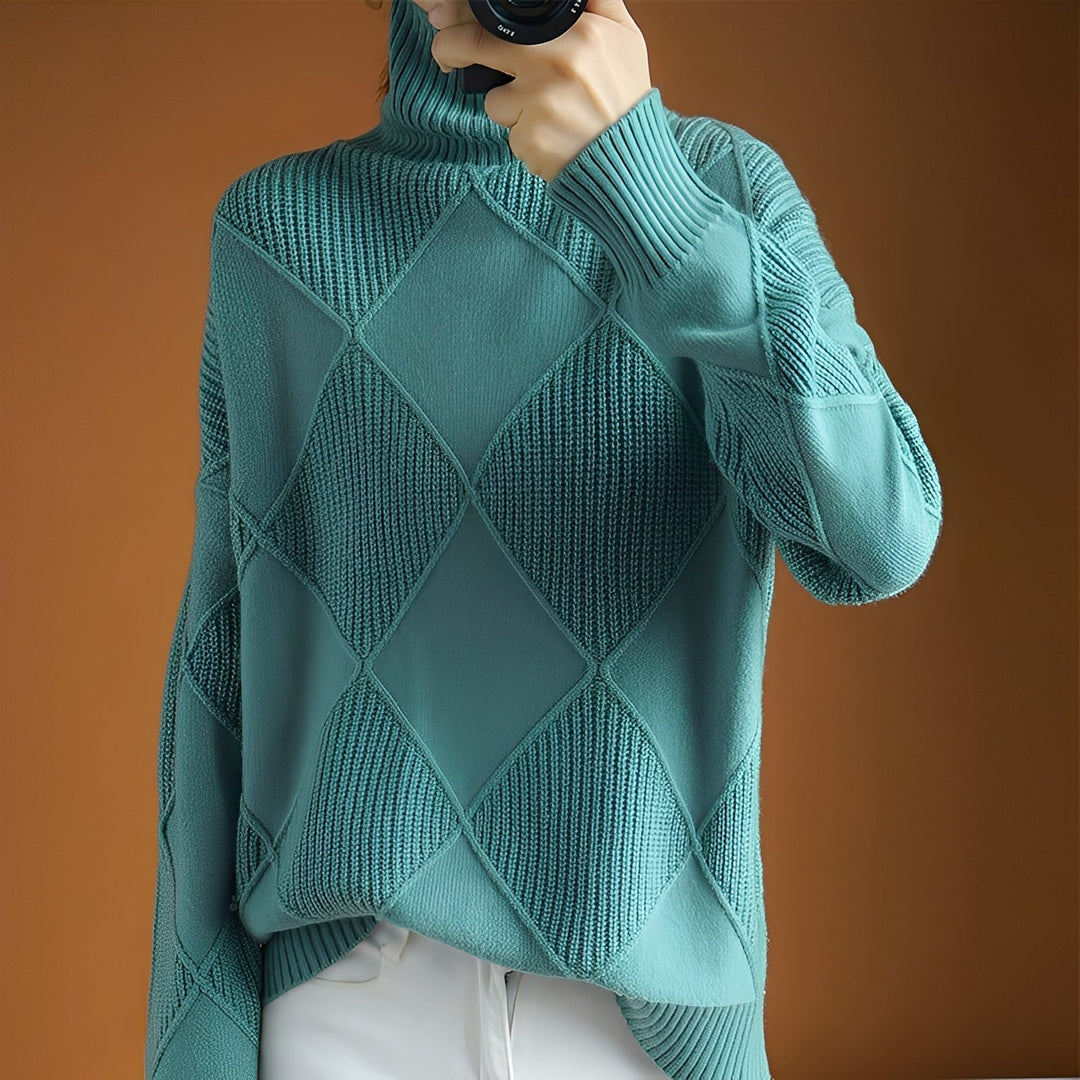 Drune | Gemütlicher Damen-Rollkragenpullover