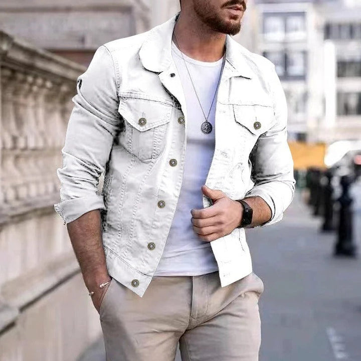 Drune | Klassische Jeansjacke für Herren David