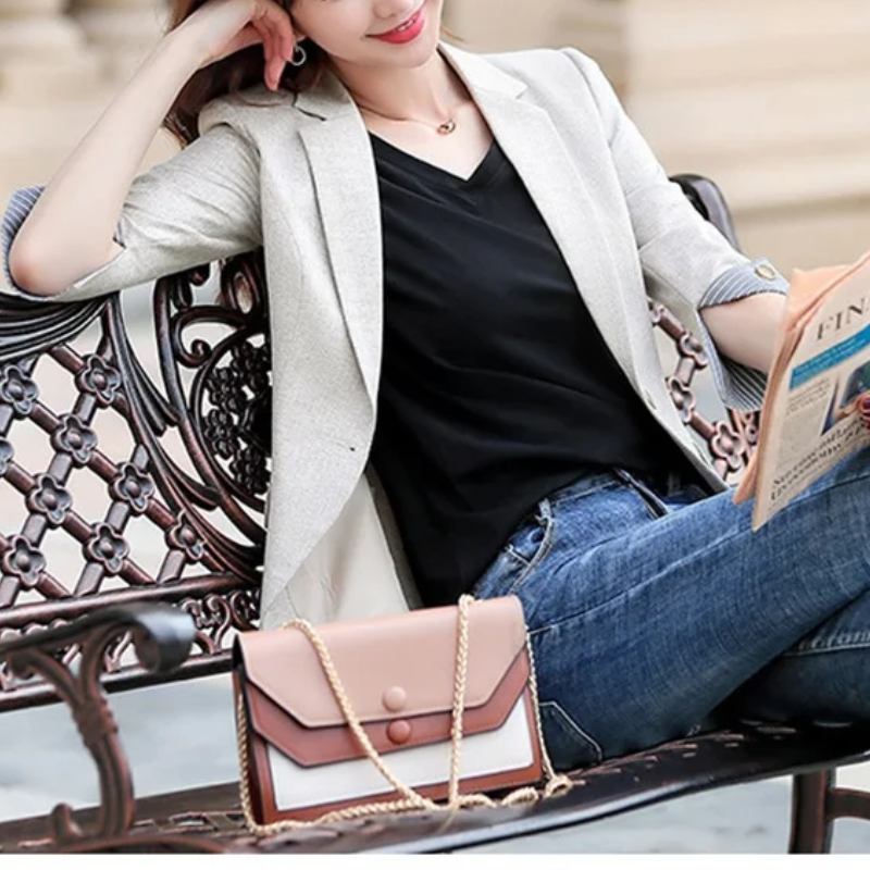 Drune | Eleganter Damenblazer mit Knopfdetails Ideal für Das Büro