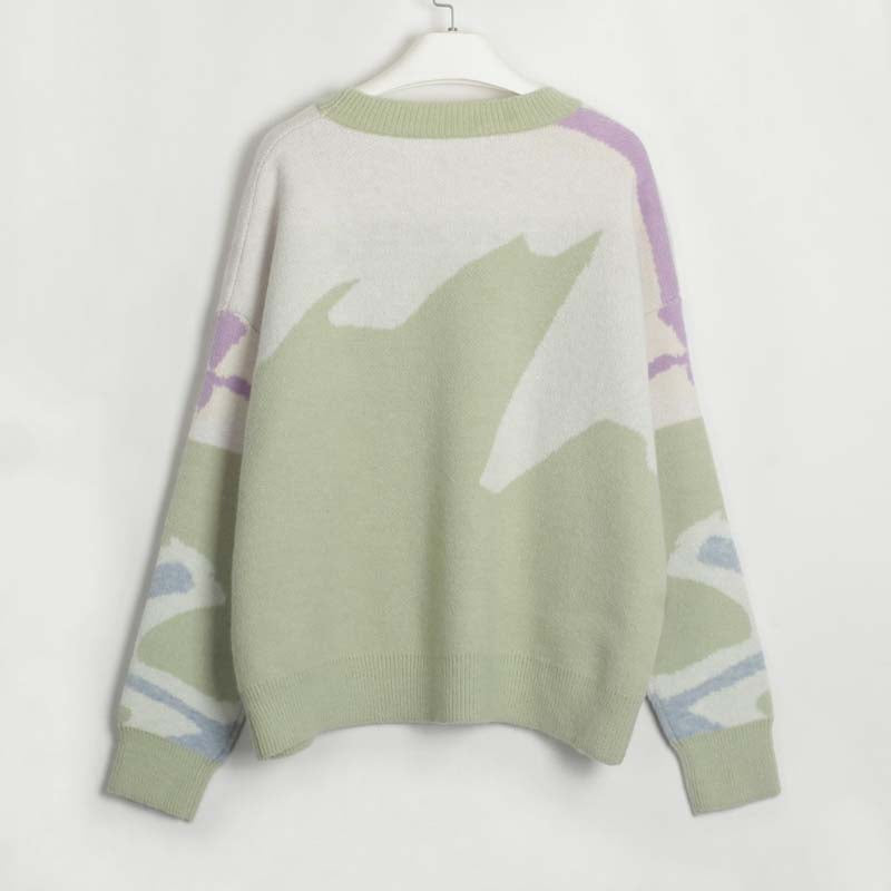 Drune | Pullover mit Farbblock