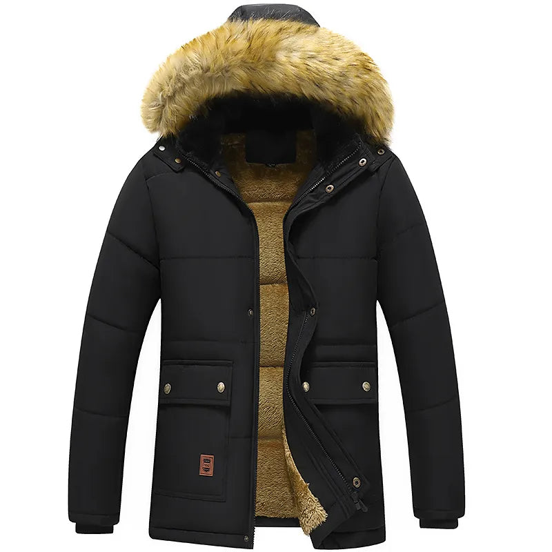 Drune | Herren Parka Wintergefüttert
