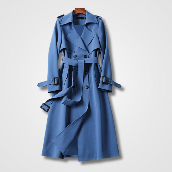 Drune | Elegante Lange Trenchcoat