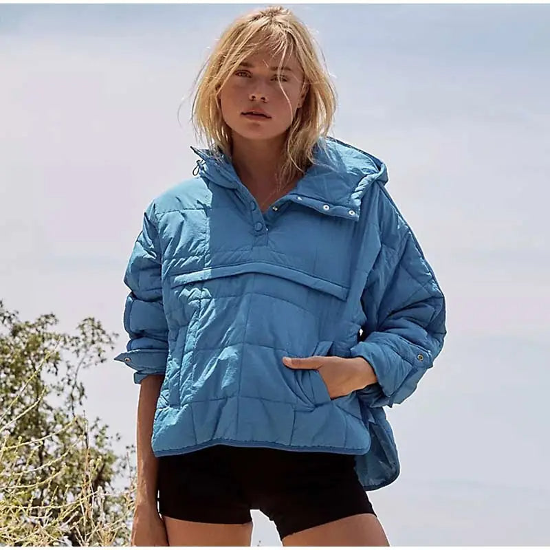 Drune | Lässige, dünne, aber warme Jacke und Pullover für Damen