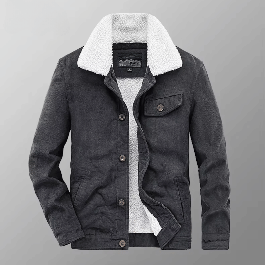 Drune | Bronco Corduroy Sherpa Jacke