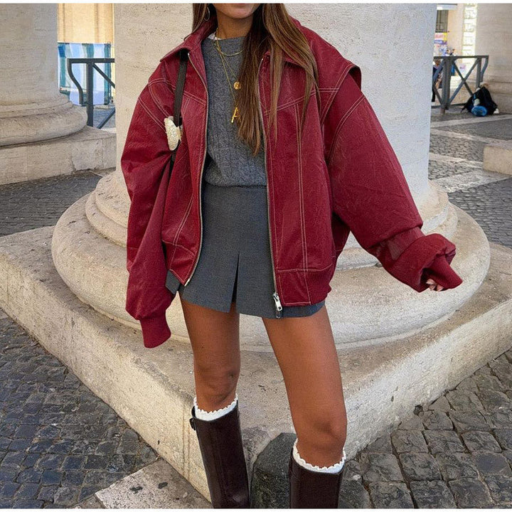 Drune | Oversized Bomberjacke für Frauen