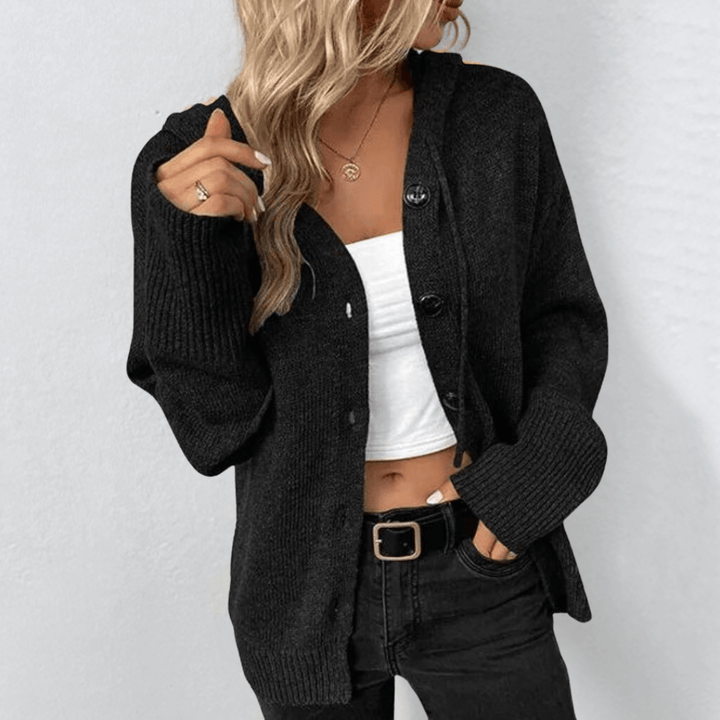 Drune | Leichter Knopf Strickjacke Für Frauen