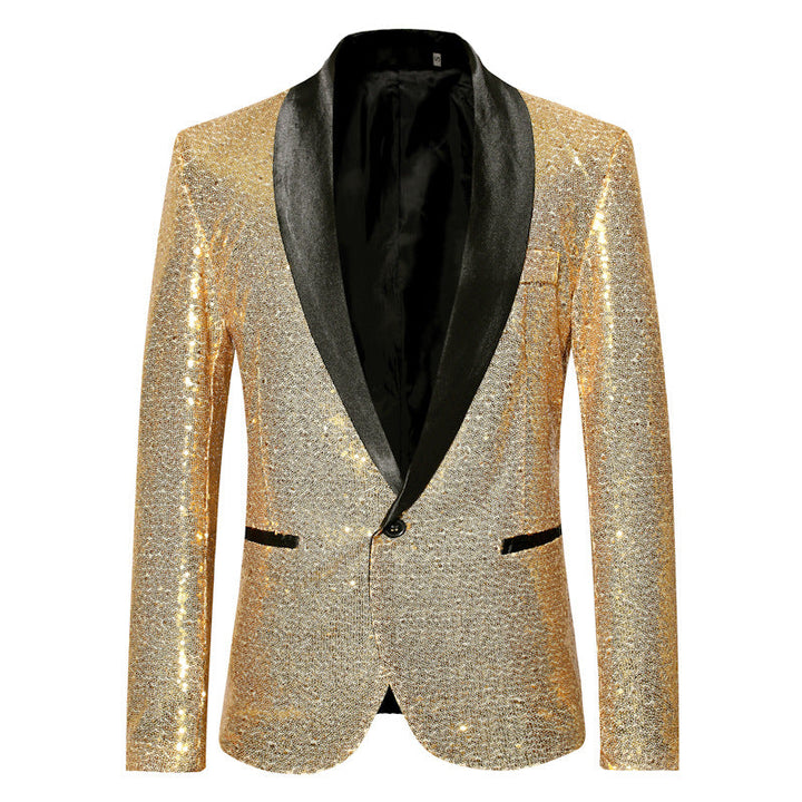 Drune | Stilvoller Pailletten-Blazer für Herren