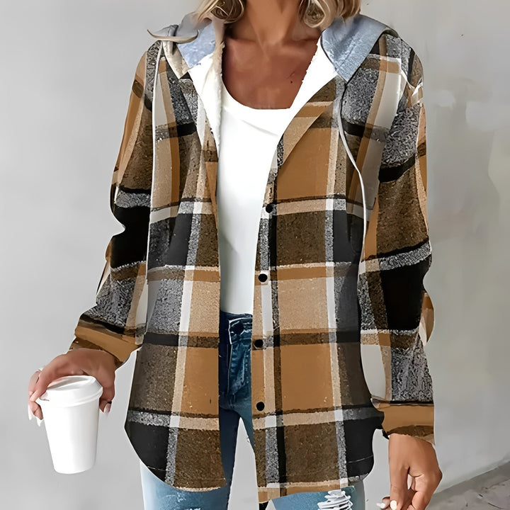 Drune | Freizeit, Warme Kapuzenjacke für Frauen