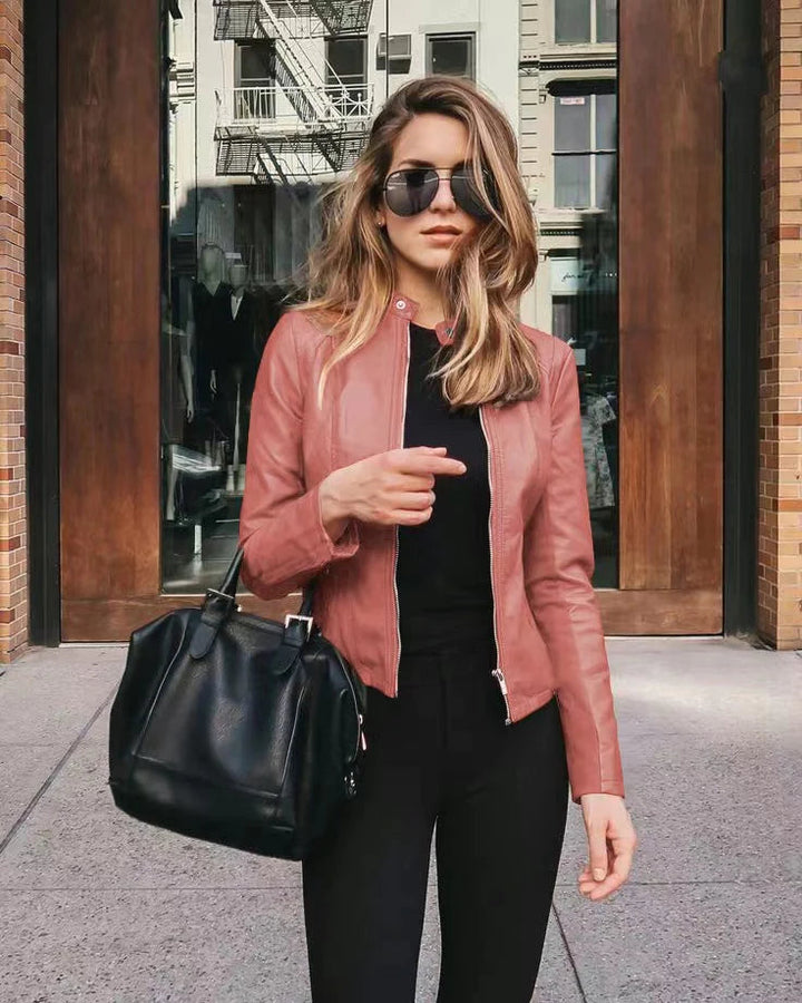 Drune | Modische Lederjacke