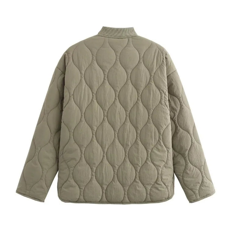 Drune | Jacke mit Leopardenfutter für Damen