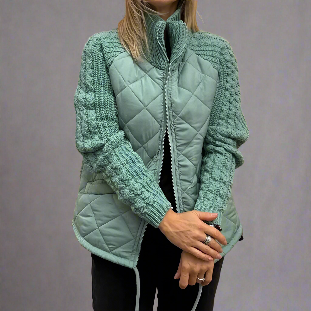 Drune | Jacket mit Gestrickten Ärmeln für Den Herbst