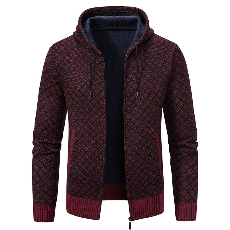 Drune | Elegante, schlanke Jacke mit Kapuze für Männer