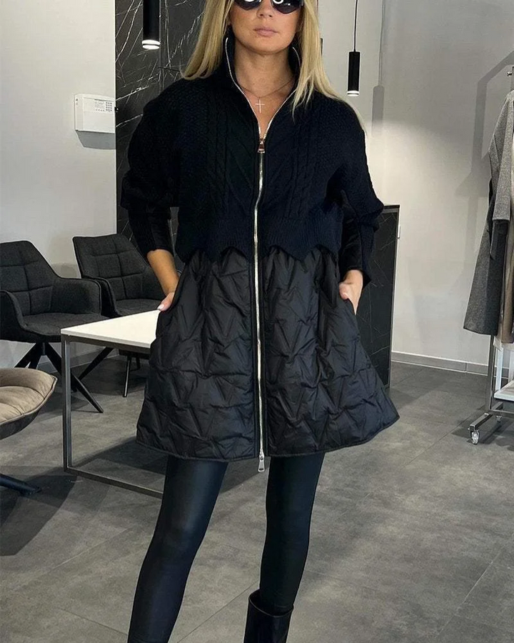 Drune | Strick-Patchwork-Jacke