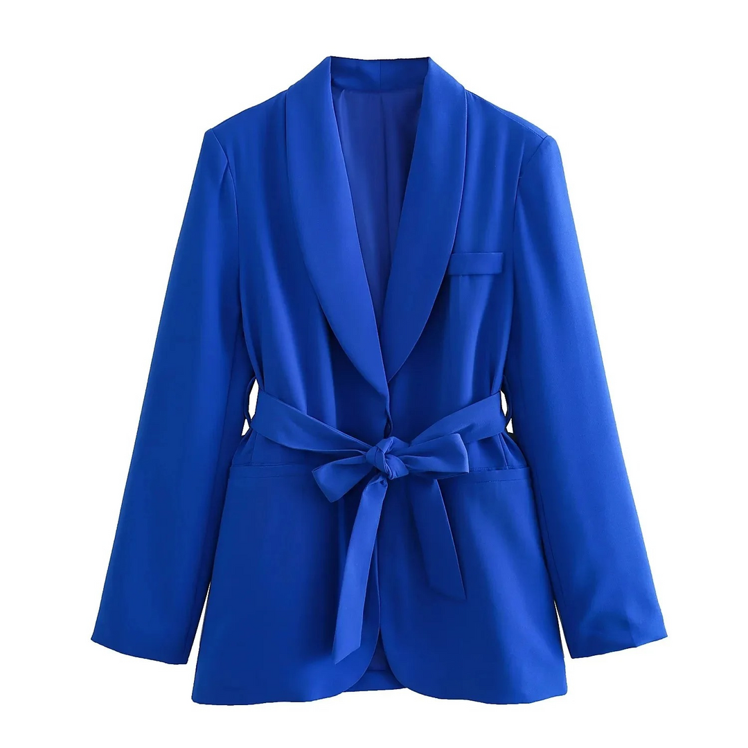 Drune | Mehrfarben Hausanzug Stil Blazer und Hose Satz