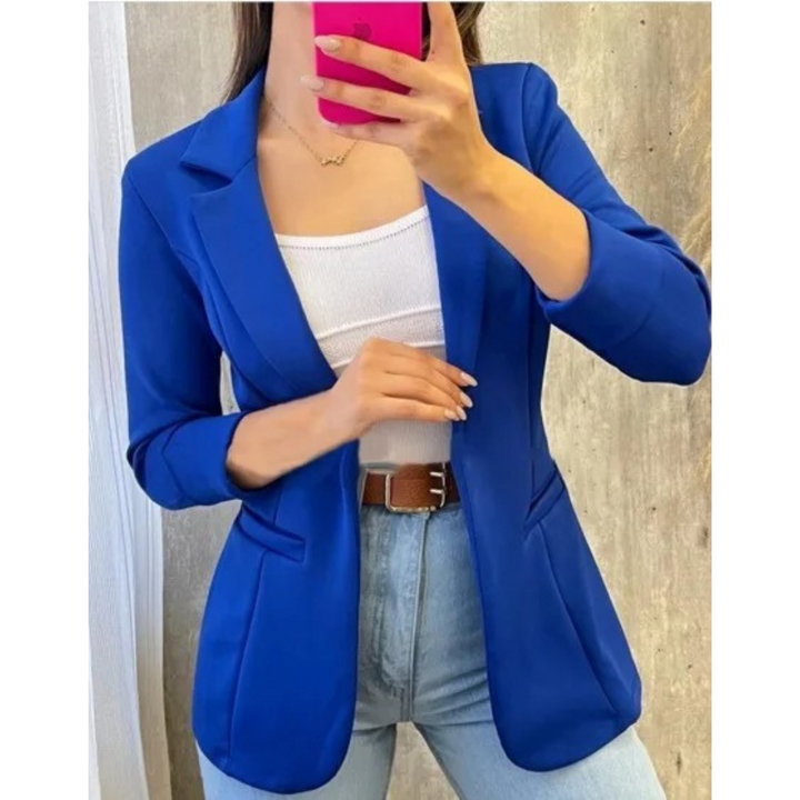 Drune – Vintage-Damenblazer ohne Schnalle