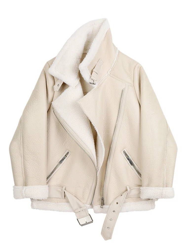 Drune | Damen Sherpa-Pelzmantel