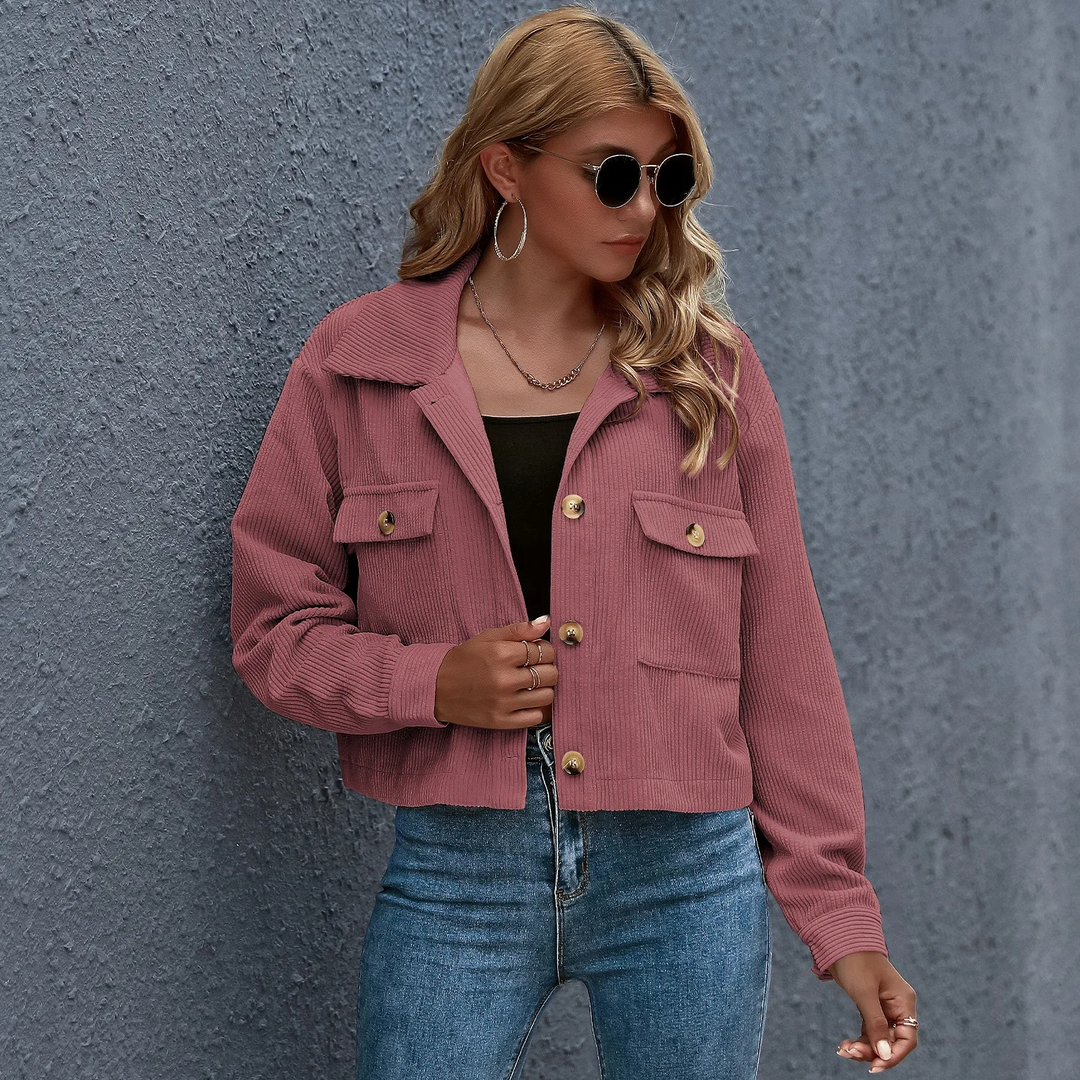 Drune | Modische Cordjacke