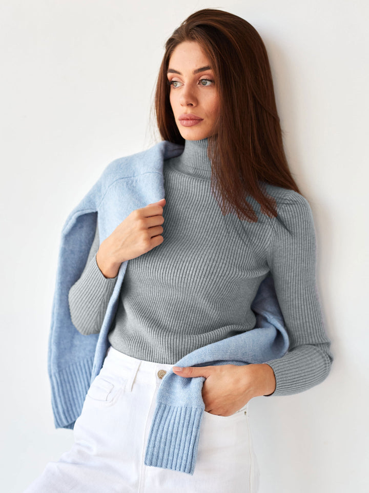 Drune | Sophistizierter Winter Rollkragen Pullover