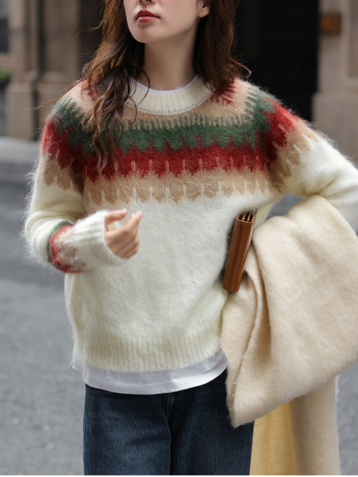 Drune | Winter Gestrickter Pullover
