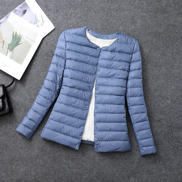 Drune | Damen Leichte Daunenjacke - Mit Knöpfen