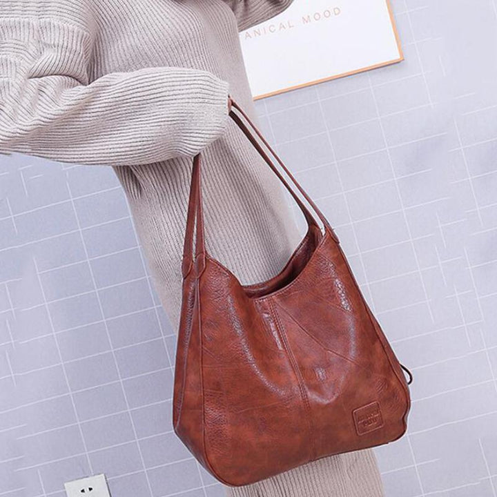 Drune | Retro-Ledertasche für Damen