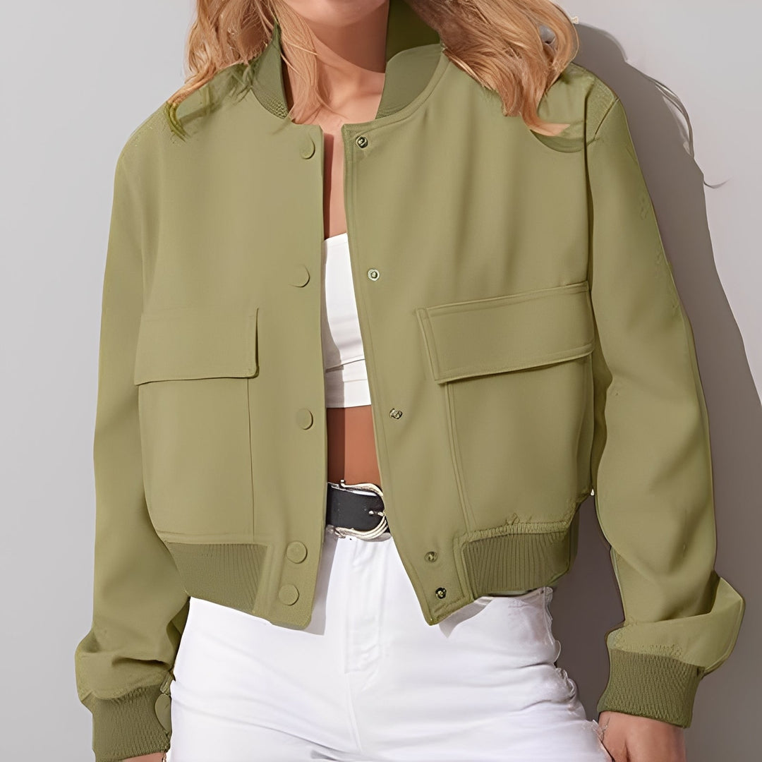 Drune | Lässige, lockere Jacke mit großen Taschen für Frauen