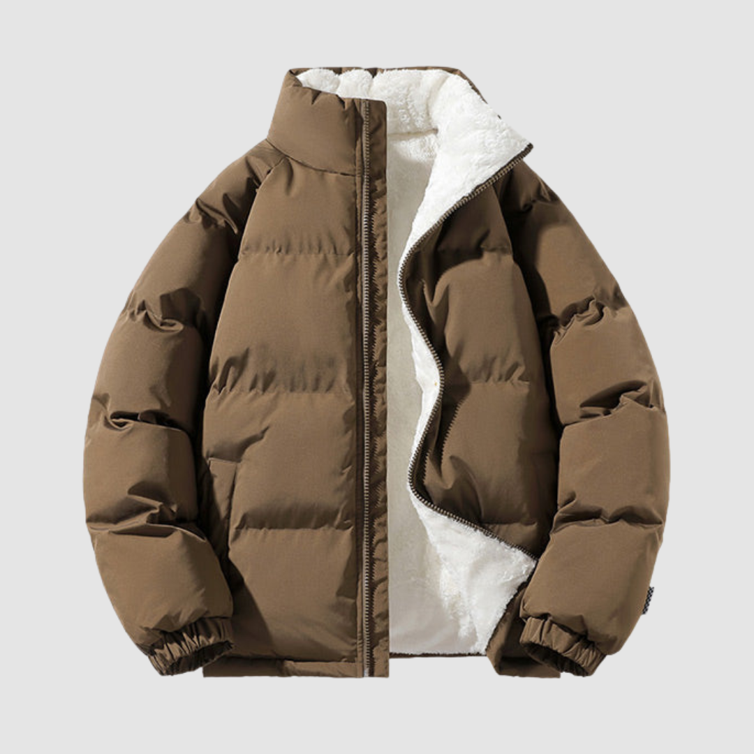 Warm Fleecegefüttert Leicht Pufferjacke Damen | Drune