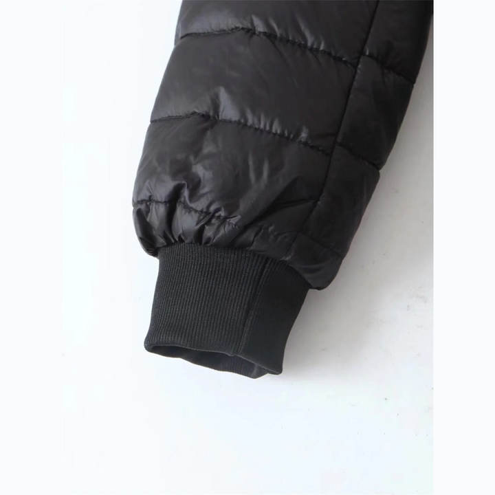 Drune | Luxuriöse Fleecegefütterte gepolsterte Jacke mit Kapuze für zusätzlichen Komfort Ideal für Herbst/Winter