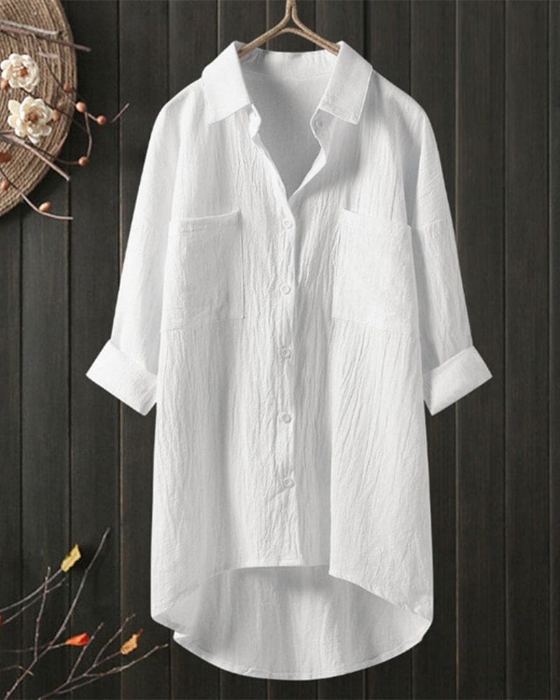 Drune | Lässige Bluse mit Langen Ärmeln