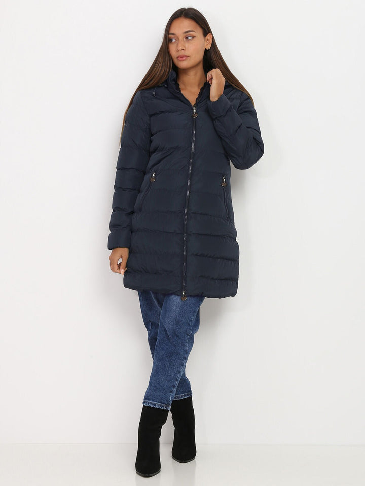 Drune | Kapuzen-Puffer-Jacke - Wasserabweisend - Polyesterfüllung - Winterkomfort