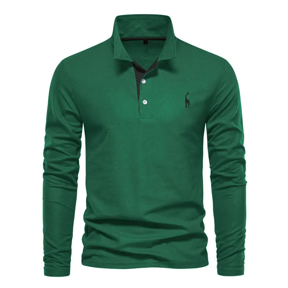 Drune | Polo Lange Ärmel Pullover