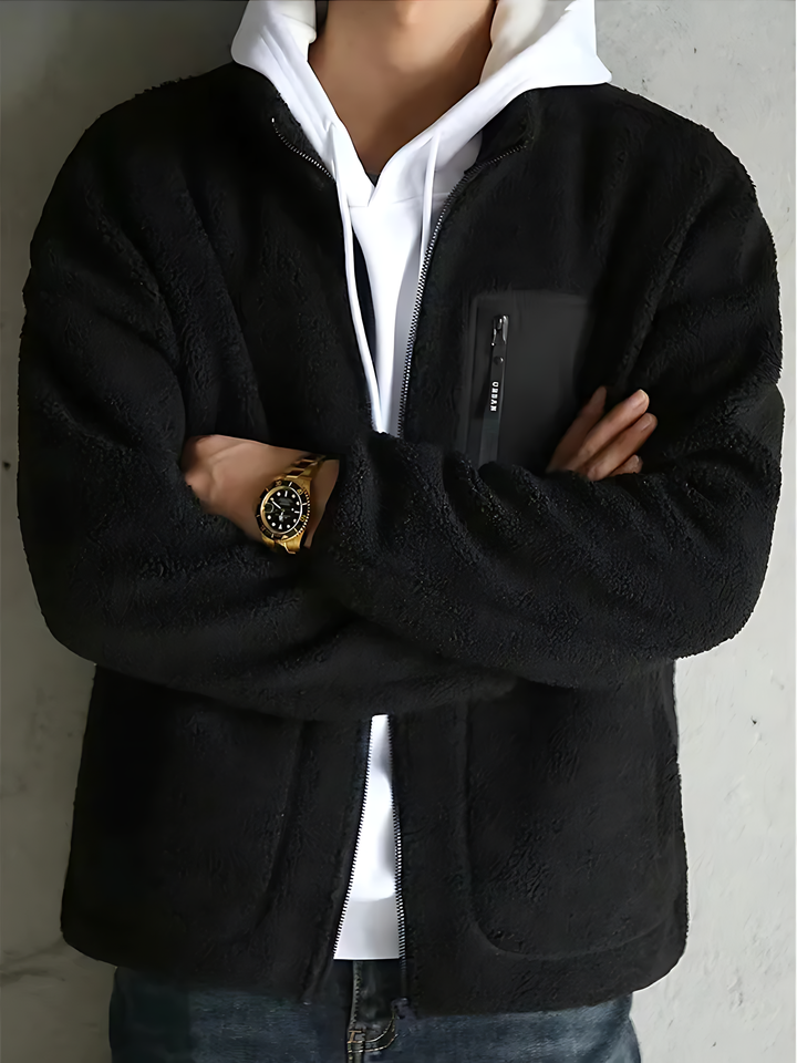 Drune | Fleece Futter Herren Winterjacke